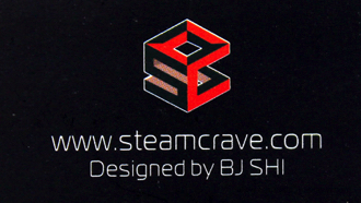Steam Crave GLAZ Mini RTA Logo